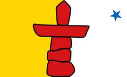 Nunavut provincial flag