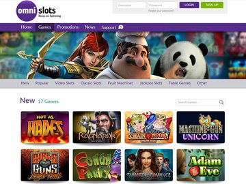 Omni Slots Casino Software Preview