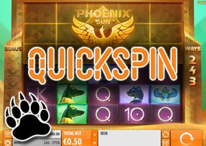 quickspin new phoenix sun slot