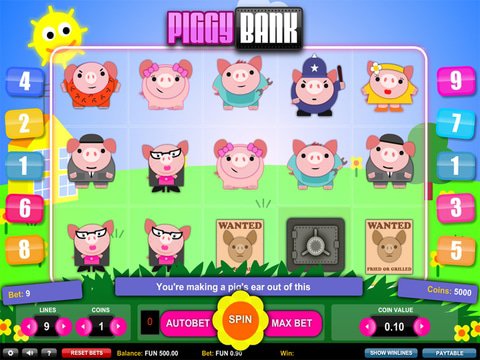 Piggy Bank Game Preview