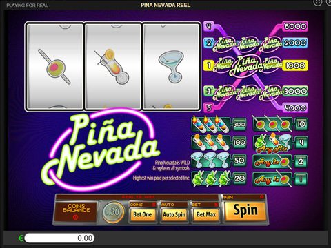 No Download Pina Nevada Reel Slot Machine