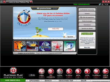 Platinum Play Casino Software Preview