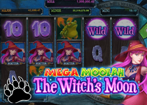Mega Moolah The Witch's Moon at Jackpot City