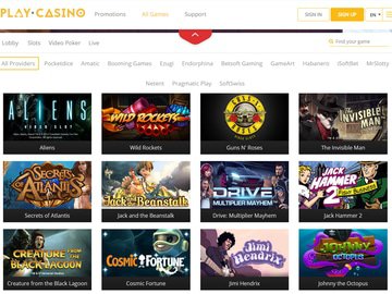 Play.casino Software Preview