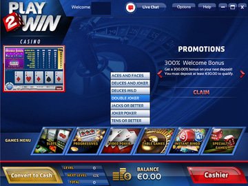 Play2Win Casino Software Preview