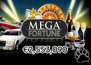 Player wins €2,553,090 Mega Fortune Mega Jackpot