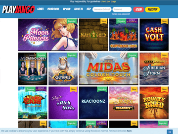 PlayJango Casino Software Preview