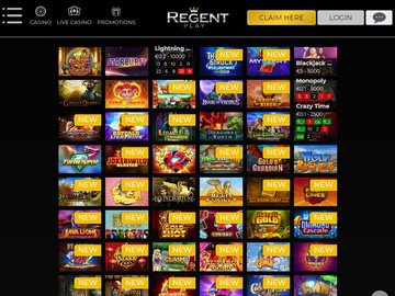 Regent Casino Software Preview