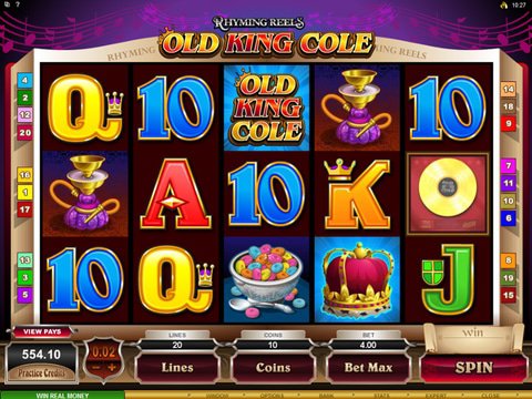 Rhyming Reels - Old King Cole Game Preview