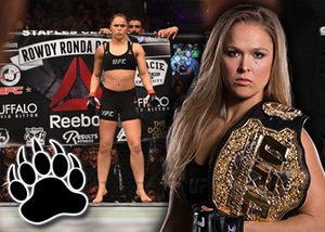 Bettors at Sports Interaction win big on Rousey upset.