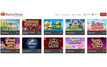 Royal Vegas Casino Software Preview