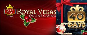 Royal Vegas Santa Gift Grab Promo