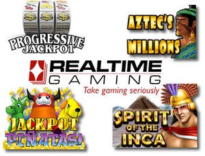 Realtime Gaming's Biggest Progressive Jackpots