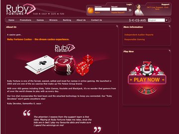 Ruby Fortune Casino Software Preview