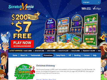 Scratch Mania Casino Software Preview