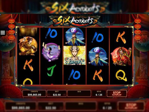 Six Acrobats Game Preview