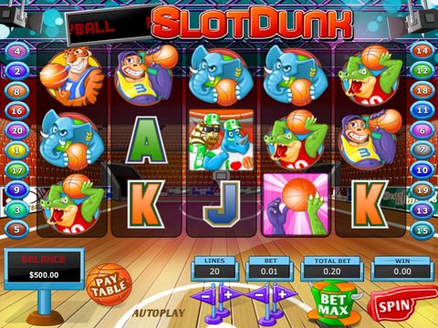 Slot Dunk For Free Online With No Download!