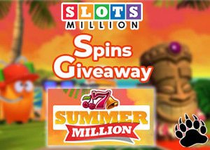 SlotsMillion Casino Summer Millions Giveaway