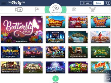 Sloty Casino Software Preview