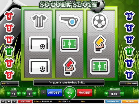 Soccer Slots Game Preview