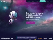 Spin Away Casino Homepage Preview