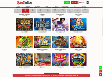 Spin Station Casino Software Preview