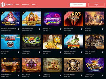 Stakes Casino Software Preview