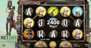 NetEnt Releases New Steam Tower Online Slot