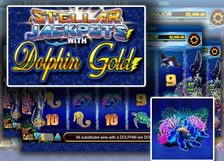 Stellar Jackpots with Dolphin Gold