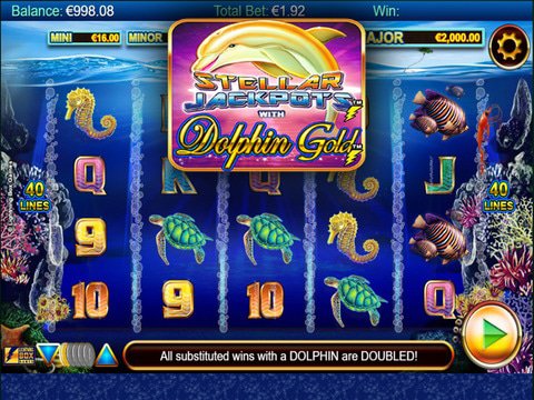 Stellar Jackpots with Dolphin Gold Game Preview