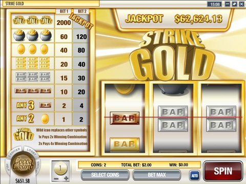 Strike Gold Game Preview