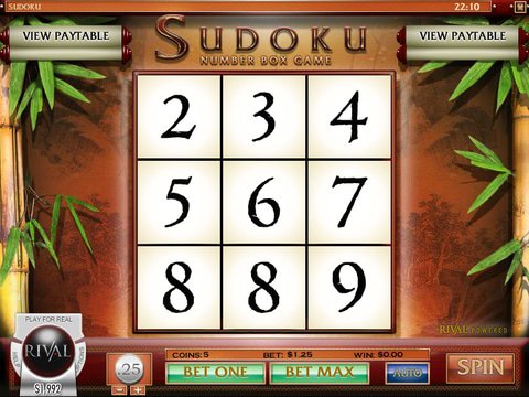 Play Sudoku Slot Machine Free With No Download
