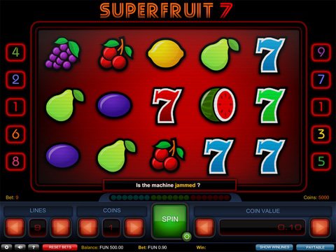 Super Fruit 7 Game Preview