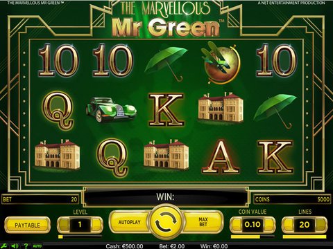 The Marvellous Mr Green Game Preview