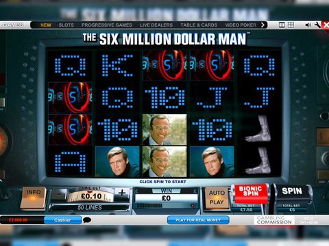 The Six Million Dollar Man Game Preview