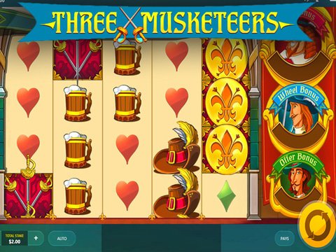 Three Musketeers Game Preview