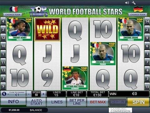 Top Trumps World Football Stars Game Preview