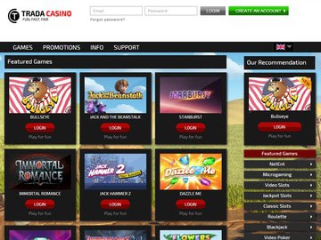 Trada Casino Software Preview