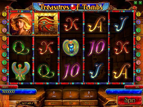 Treasures of Tombs Bonus Game Preview