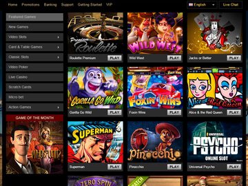 Triomphe Casino Software Preview