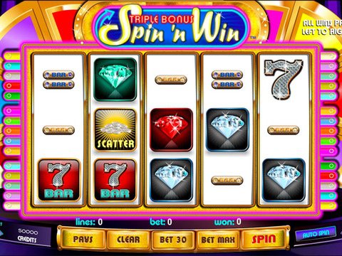 Triple Bonus Spin N Win Game Preview