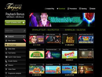 Tropez Casino Software Preview