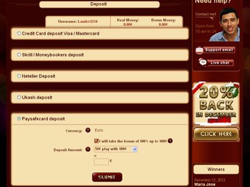 Tropezia Palace Casino Cashier Preview