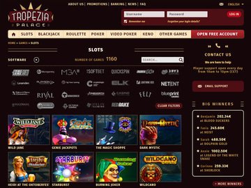 Tropezia Palace Casino Software Preview