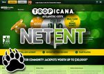 NetEnt Games Now Available at Tropicana Online Casino