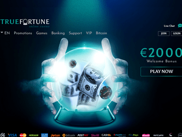 True Fortune Homepage Preview