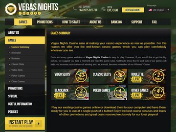 Vegas Nights Software Preview