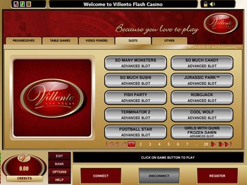 Villento Casino Software Preview