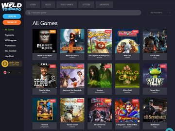 Wild Tornado Casino Software Preview