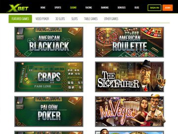 Xbet Casino Software Preview